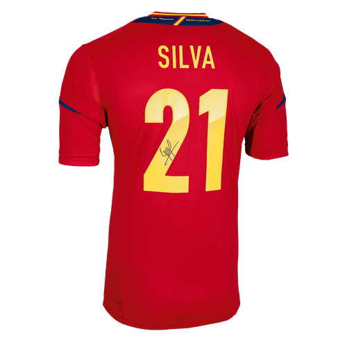 Maglia spagna firmata david - spagna,