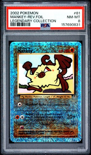Psa mankey reverse holo 81 - mankey,