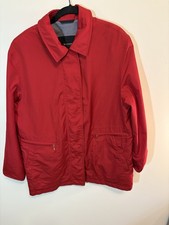 Giacca uomo Schneiders idrorepellente vortice rosso 44" petto full zip colletto