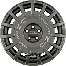 OZ Rally Racing Dark Graphite