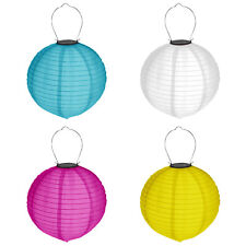 4er Set Solare Lampione Ø 20cm Sfera LED Paralume Giardino Deco Lanterna Bunt