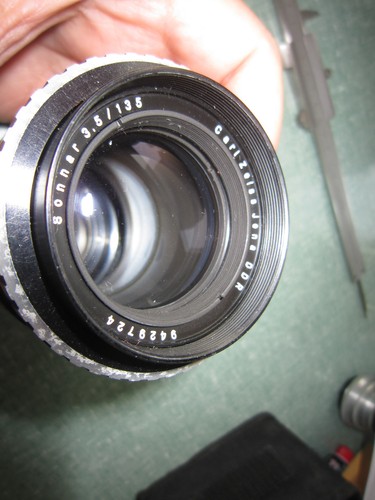 Obiettivo sonnar carl zeiss - obiettivo,