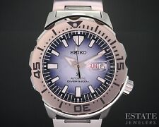 Orologio Uomo Seiko Prospex SRPG57 Blue Monster Antarctica Automatico Subacqueo i18293