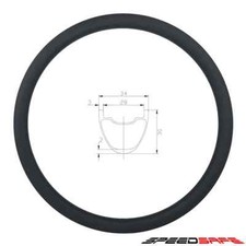 Cerchi in carbonio 29er MTB XC 34x30mm clincher tubeless ghiaia bici corsa ruote