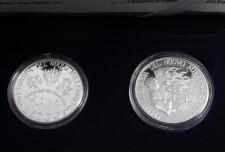 Dittico Monete RSM celebrative L'europa verso il Terzo Millennio 1998 Proof