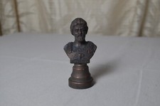 N4998 STATUA BUSTO IMPERATORE ROMANO MARCO AURELIO IN BRONZO