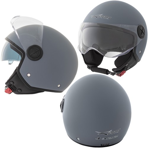 Casco jet moto aperto - casco, visiera
