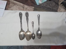 Lotto di 3 cucchiai Waldorf Astoria e 1 cucchiaio del Roosevelt 