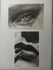 2 carte postale photographe Helmut Newton Simonetta Gianfelici