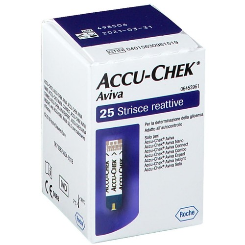 Accu chek aviva strisce - chek,