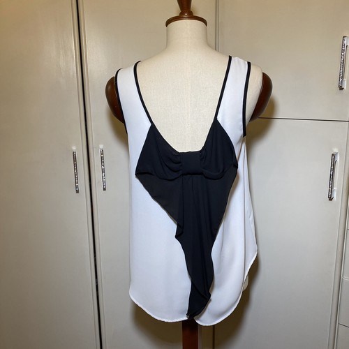Top canotta donna bianca con - canotta,