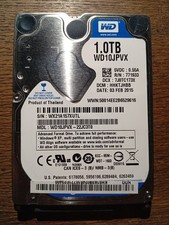 HARD DISK 2.5" SATA WD WD10JPVX-22JC3T0 1000 GB 03.02.2015 - THAILAND - TESTED