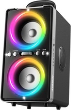 ODIOMX DF-01 Cassa Bluetooth Portatile Potente: 200W Peak Party Altoparlante