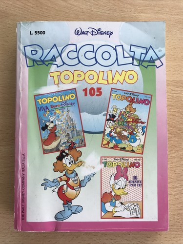 Topolino raccolta 105 - topolino, n.105