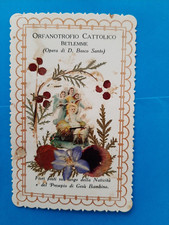 152 Santino Antico FIORI DI BETLEMME Luogo Natività  - ORFANOTROFIO CATTOLICO
