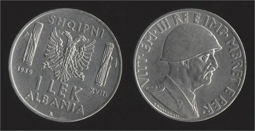 Albania italiana lek - albania, 1