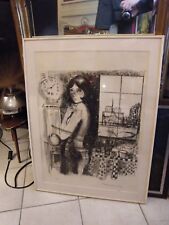 Ragazza Nuda Parigi Litografia