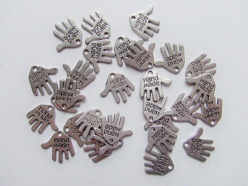 10pz ciondoli charms hand - charms,