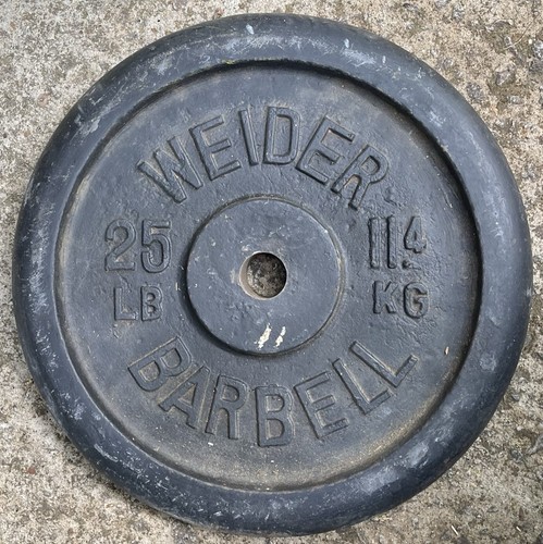 Piastre peso vintage weider - vintage,