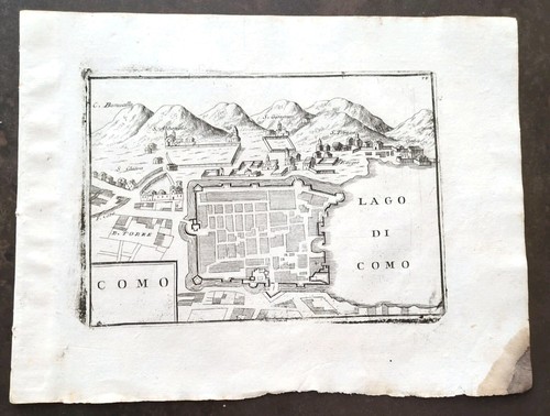 Mappa antica citta - citta, di