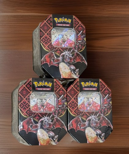 Tin charizard destino - charizard,