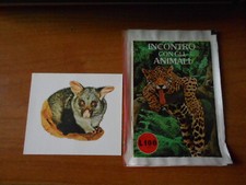 FIGURINA INCONTRO CON GLI ANIMALI N. 136 - ED. FIMER 1980 - cs.32