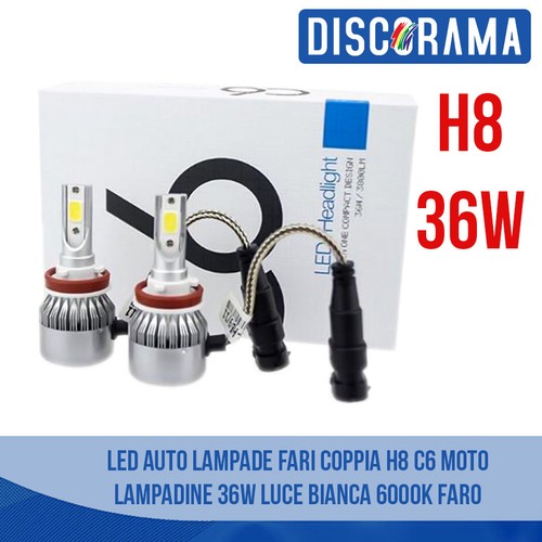 Led auto lampade - auto, coppia