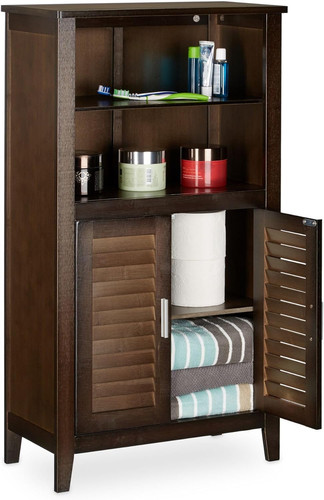 Mobile legno scuro con 2 - mobile,