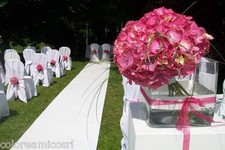 TAPPETO NUZIALE BIANCO 620