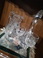 SERVIZIO DA 12 BICCHIERI COMPLETO IN CRISTALLO DI BOEMIA