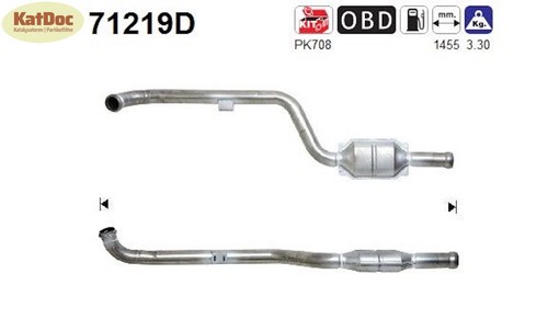 Catalizzatore per mercedes - catalizzatore,
