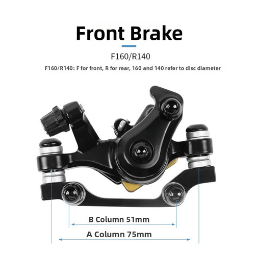 Kit freno disco bici - kit,