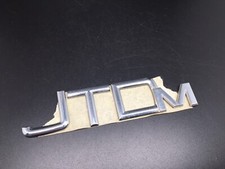 ALFA ROMEO JTDM LOGO SIGLA EMBLEMA FREGIO STEMMA SCRITTA TARGHETTA BADGE TARGA