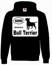 Felpa con cappuccio cane Bull