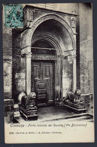 Cremona cartolina porta - cremona,