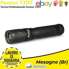 Torcia Led Favour FOCO T2117 1000 Lumen 4 Intensità Ricaricabili - Favour