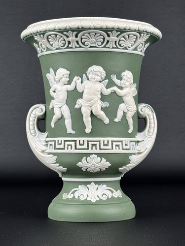 Antico vaso jasperware - jasperware, anfora