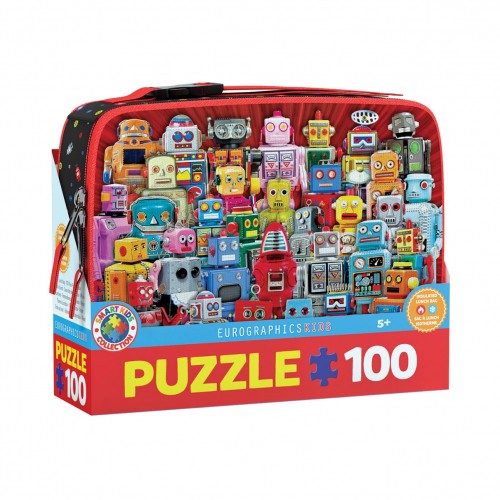 Puzzle robot scatola per - puzzle,