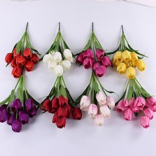 Tulipani di plastica 9 teste