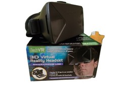 VR Box 3D VISORE Realtà Virtuale Occhiali per Smartphone Apple Android