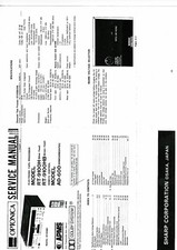 Sharp Optonica Service manual
