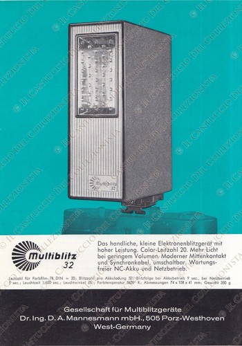 Multiblitz flash - 32,