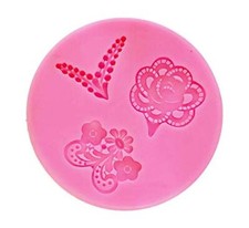 Stampo Silicone fiore Lace