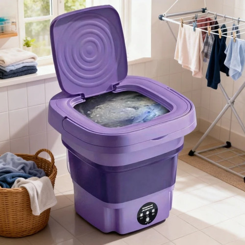 Lavatrice compatta mini - 8l,