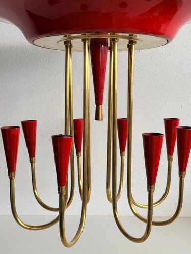 Red stilnovo arredoluce - red, style