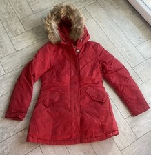 Parka piumino x-cape xcape S rosso invernale giubbino giubbotto giaccone
