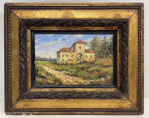 Antico dipinto olio - antico,