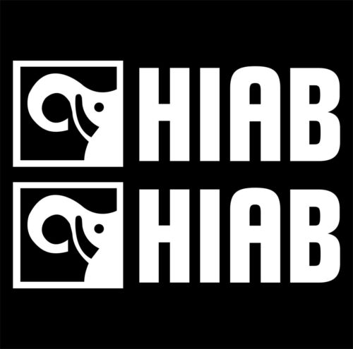Hiab gru idraulica adesivo - hiab,