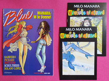 3 albi - MILO MANARA VM 1 e 2 IL GRIFO +  Blue n. 5 Blue Press