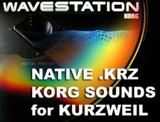 Korg .KRZ sounds cd for Kurzweil k2500 k2600 k2661 pc3 k6 6 k7 k8 pc3k8 pc3k7